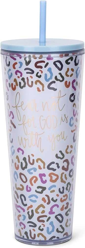 Fear Not Cup with Straw