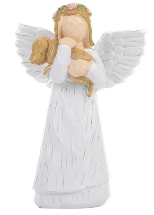 Angel and Dog Ornament
