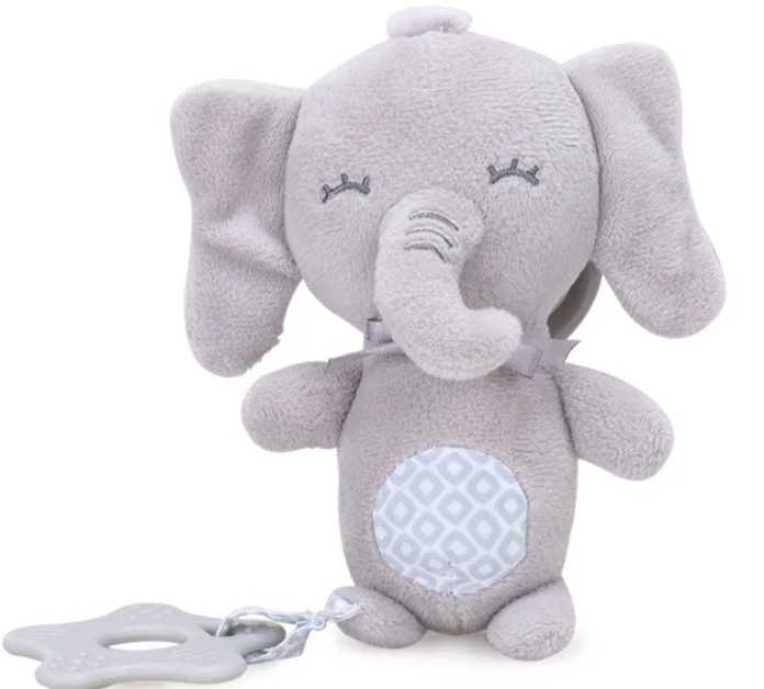 Baby Plush Rattlet Toy-Elephant Flower Bouquet