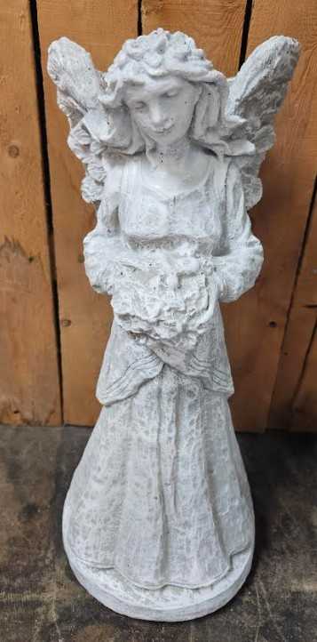 Birdnest Angel Planter Flower Bouquet