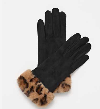 Black Cheetah Gloves Flower Bouquet