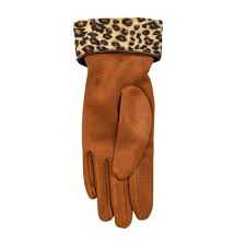 Brown Cheetah Gloves Flower Bouquet
