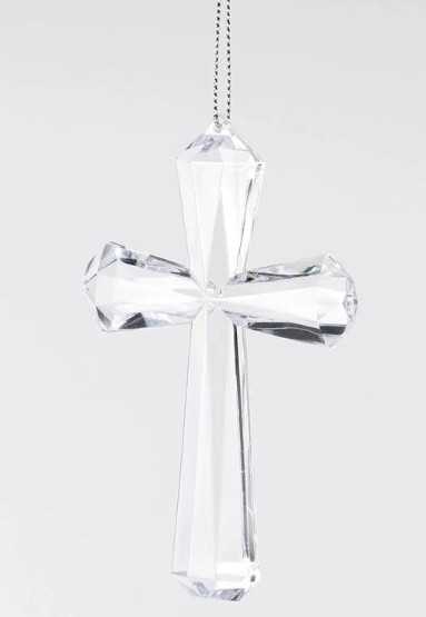 Cross Christmas Ornament