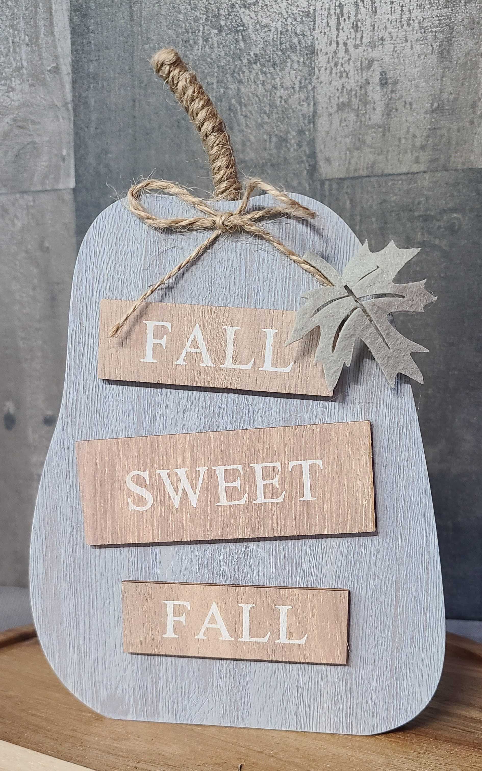 Fall Sweet Fall Pumpkin Shelf Sitter