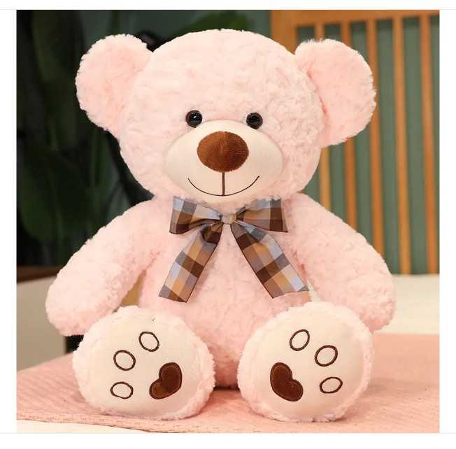 Light Pink Bear 35cm Flower Bouquet