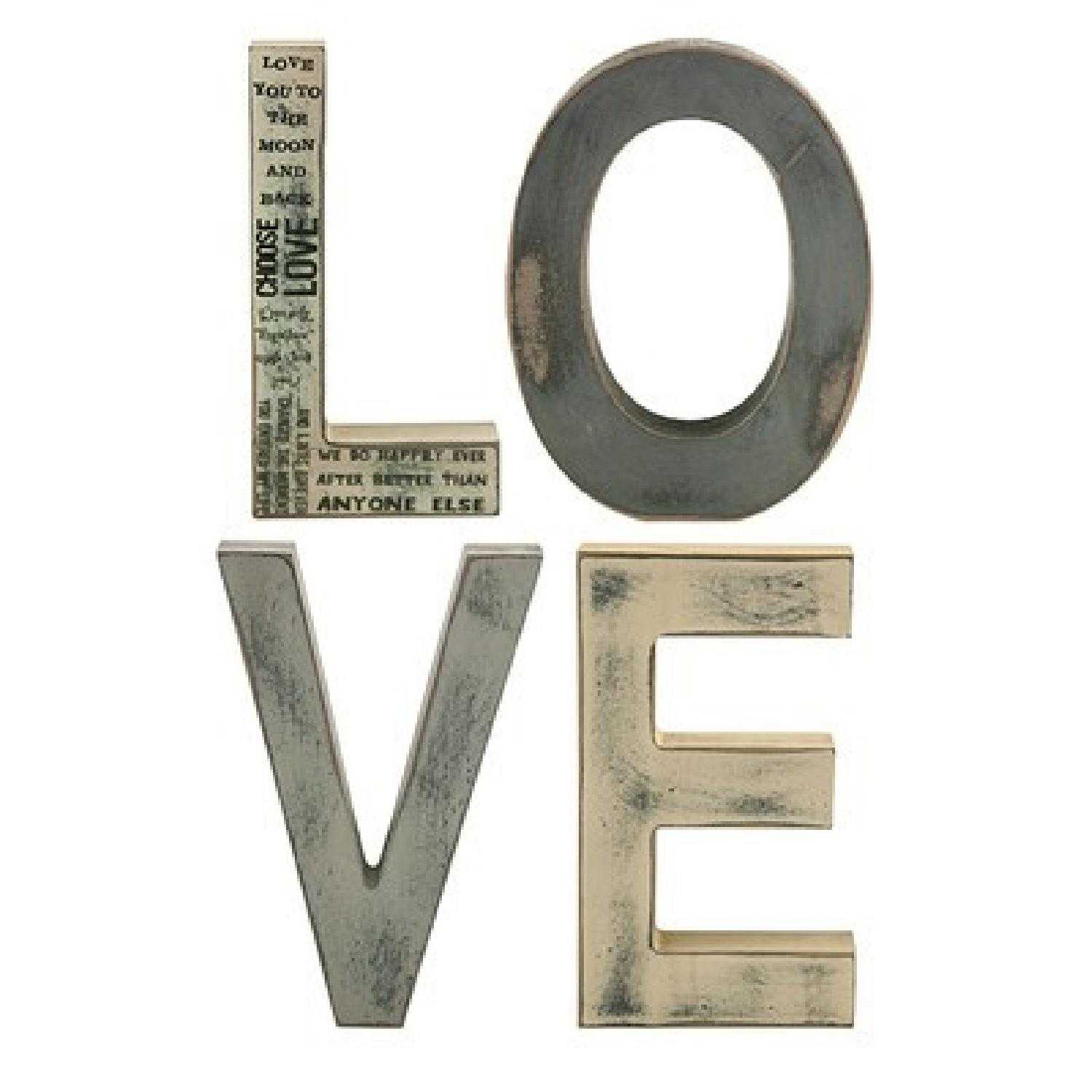 LOVE Letters Flower Bouquet