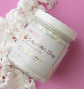 Oatmeal Milk and Honey Body Butter Flower Bouquet