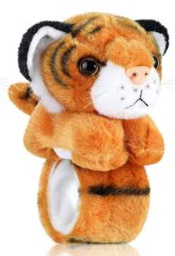 Orange tiger Slap Bracelet Flower Bouquet