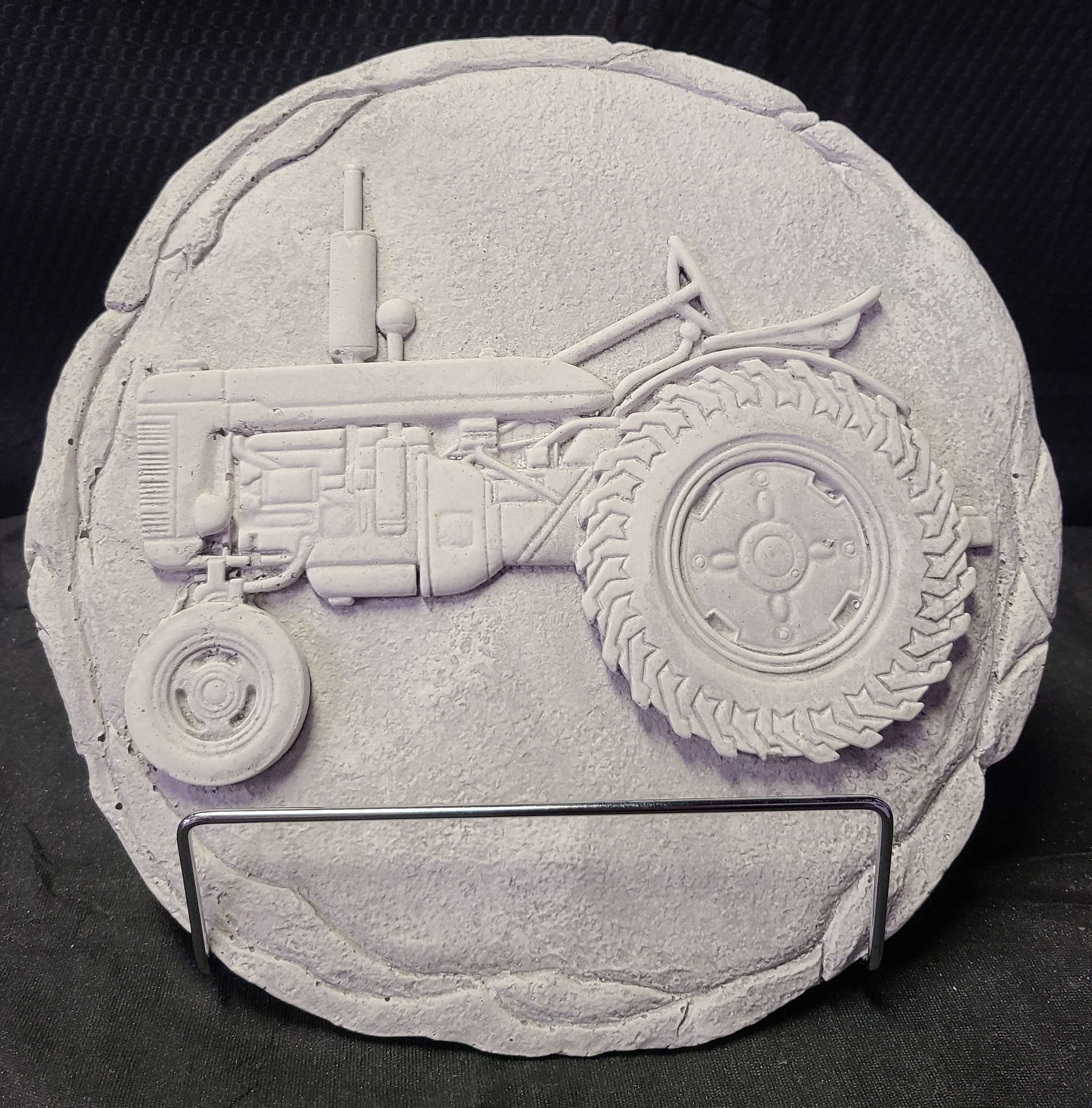 Tractor Lg Stone Flower Bouquet