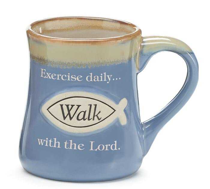 Walk With The Lord Mug Flower Bouquet