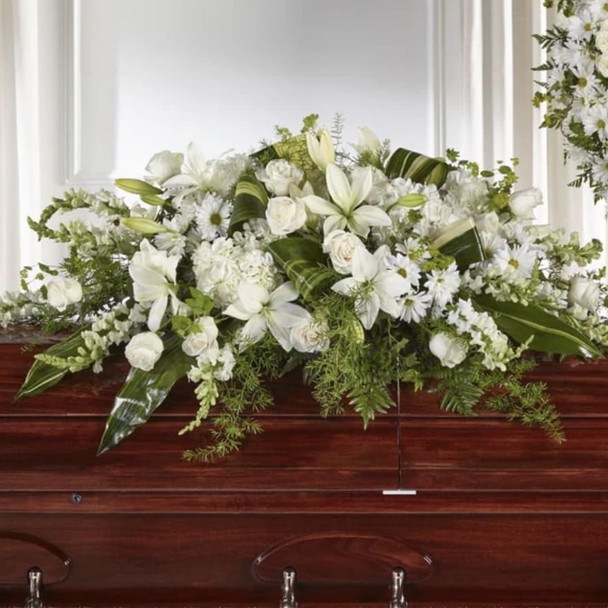 Abundance Casket Spray