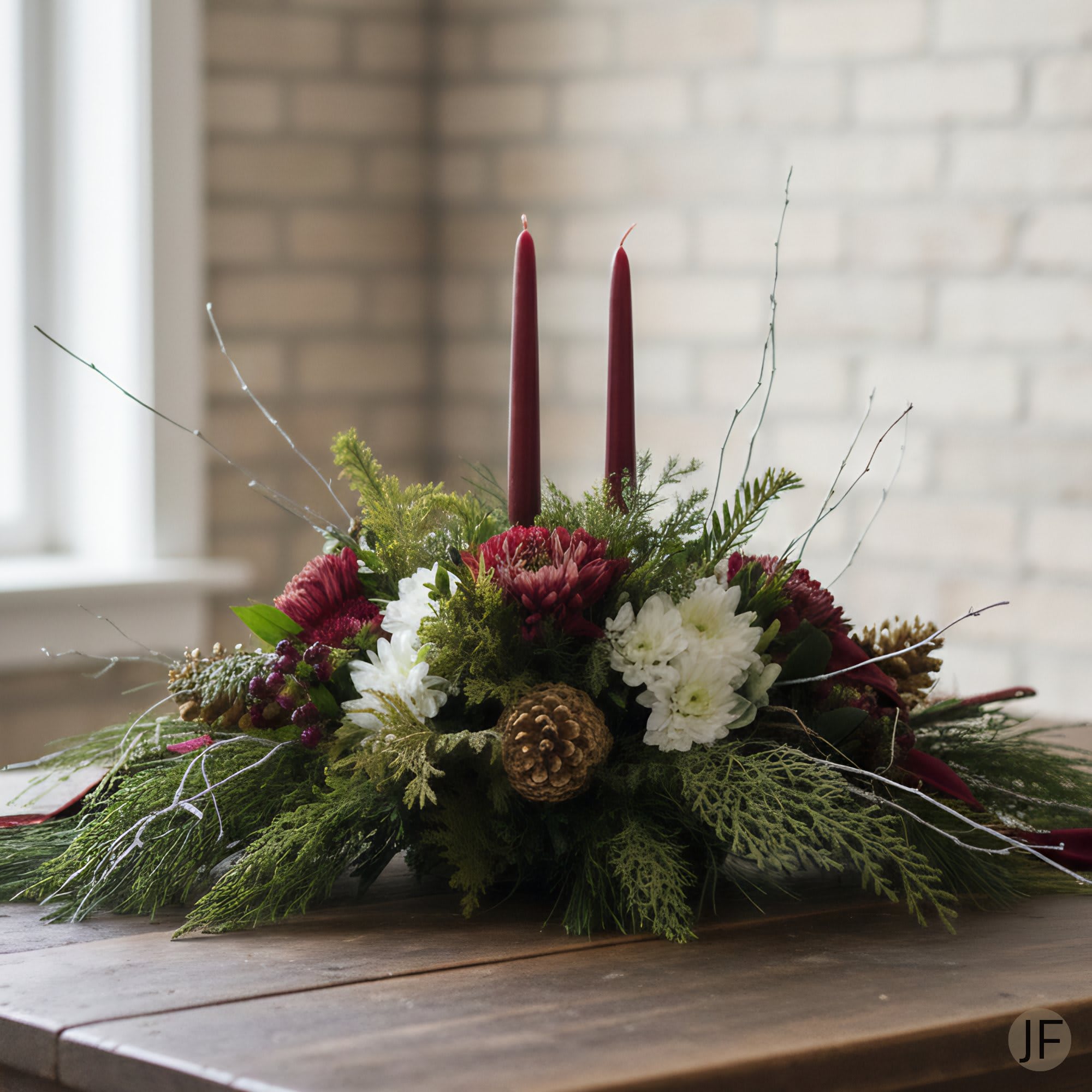 Elegant Glow Centerpiece
