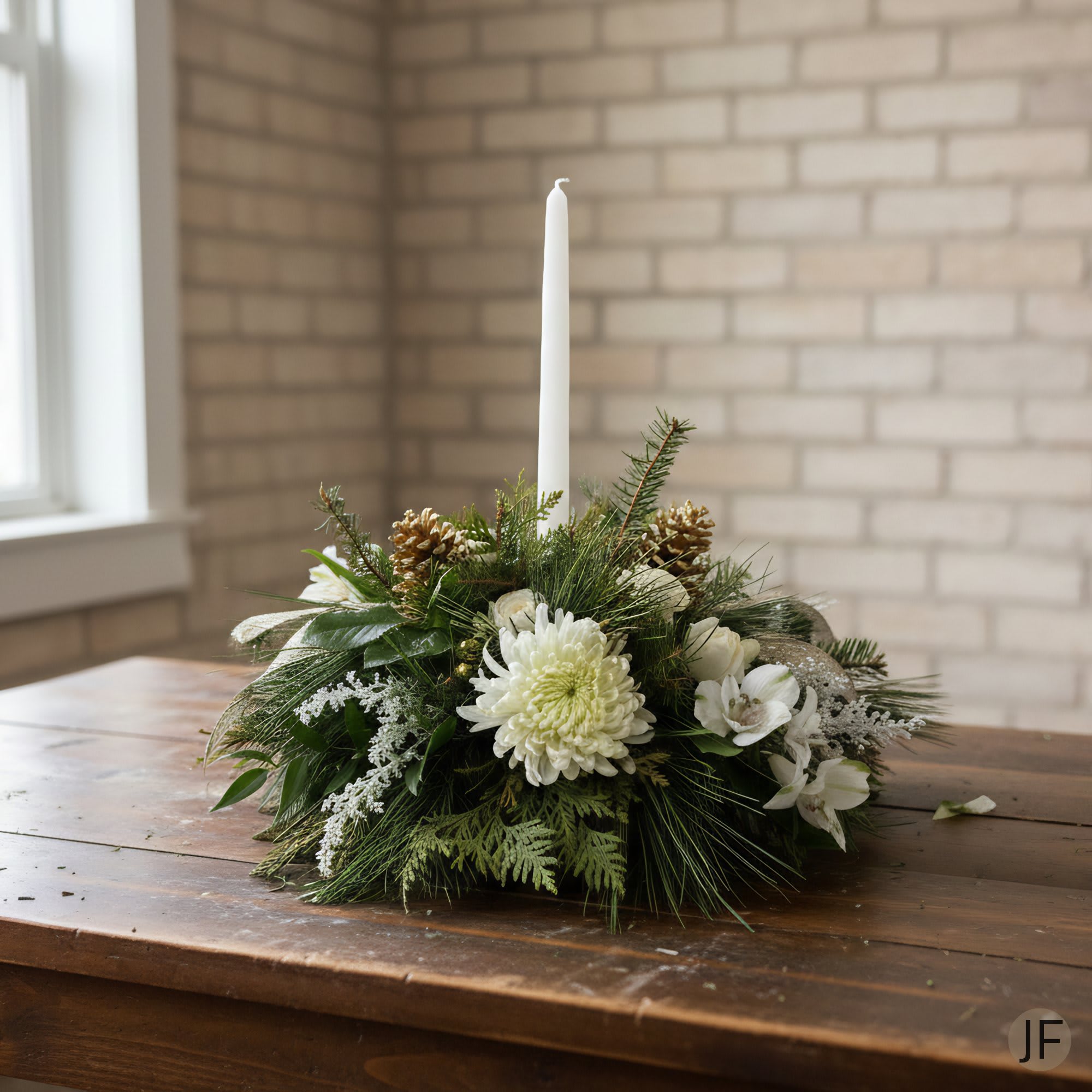Pine & Petals Centerpiece