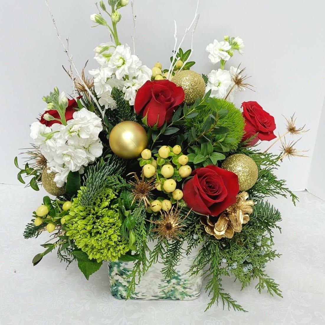 Winter Garden Flower Bouquet