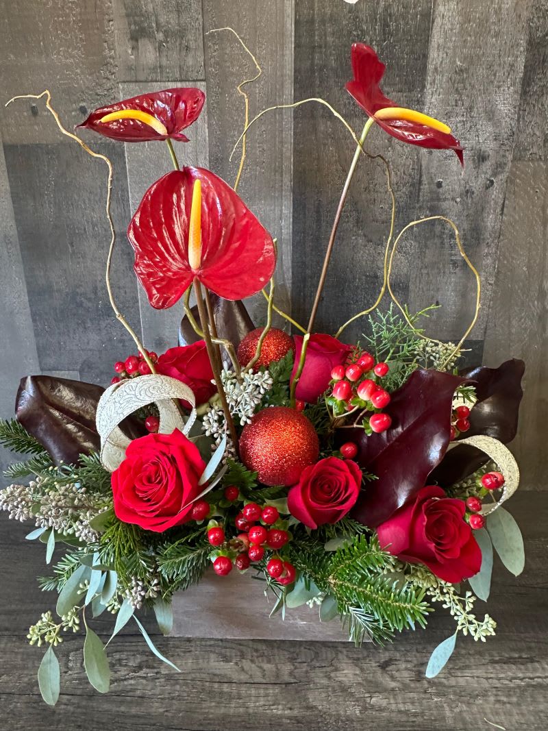 Anthurium Paradise Flower Bouquet