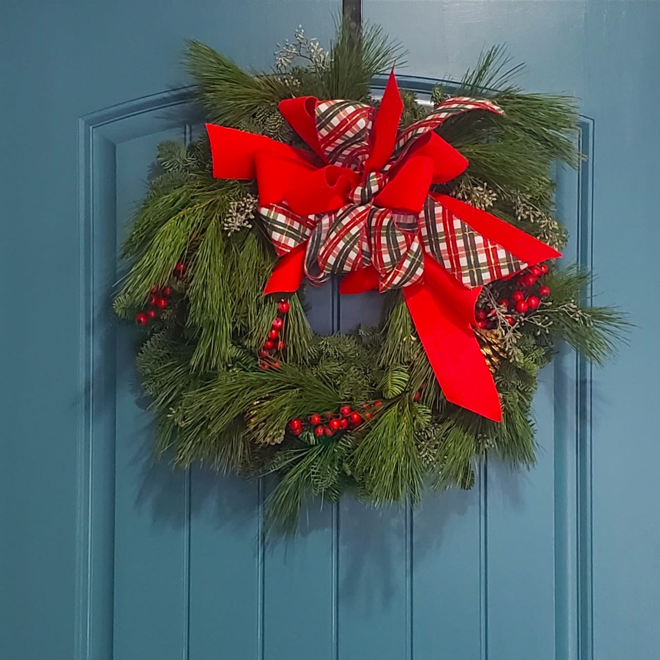 Holiday Door Wreath