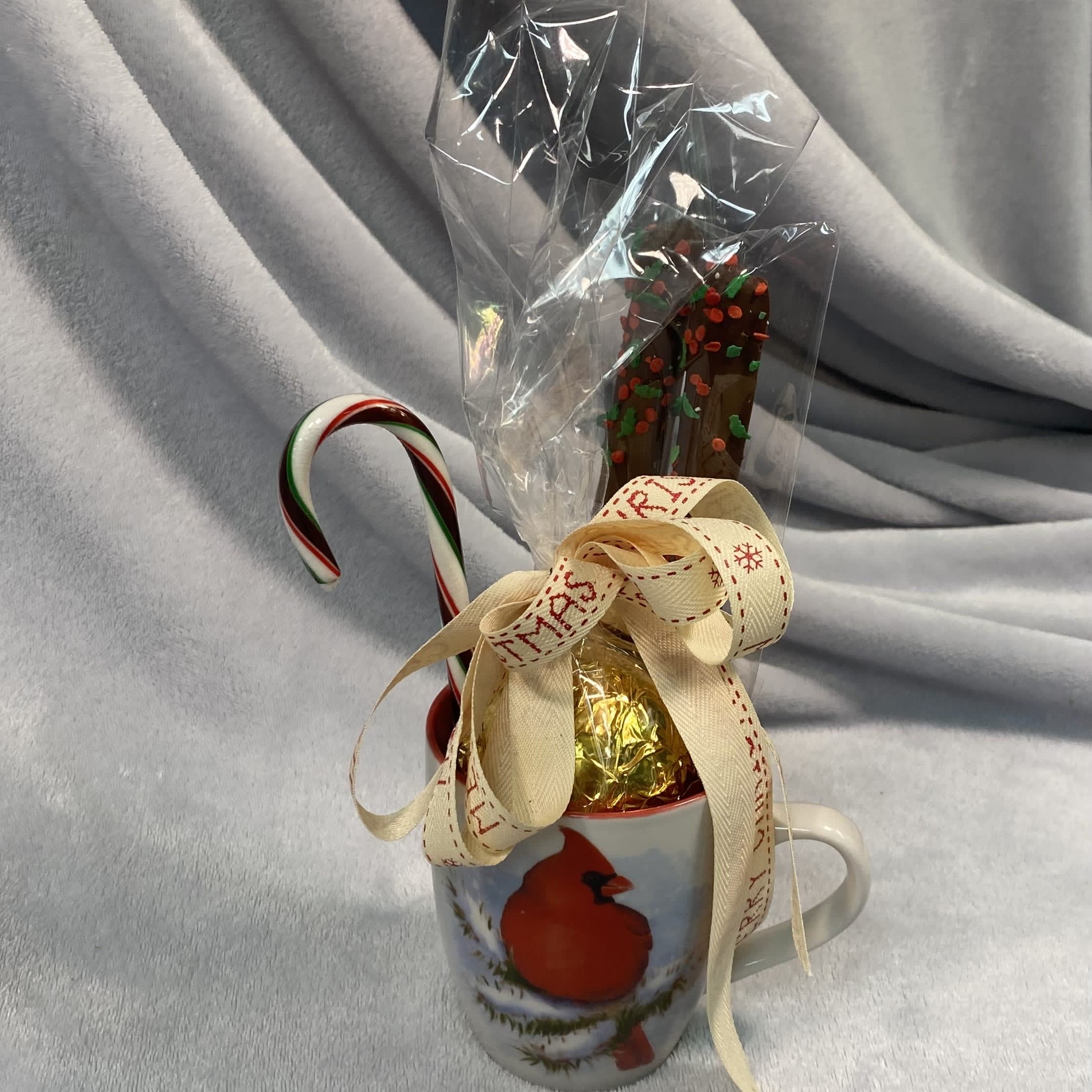 HOT CHOCOLATE CARDINAL MUG