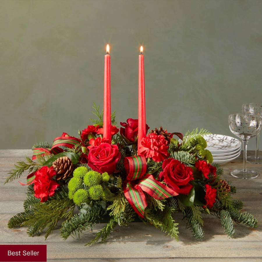 By The Candlelight Centerpiece