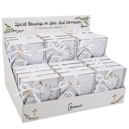 First Communion Necklace & Bracelet