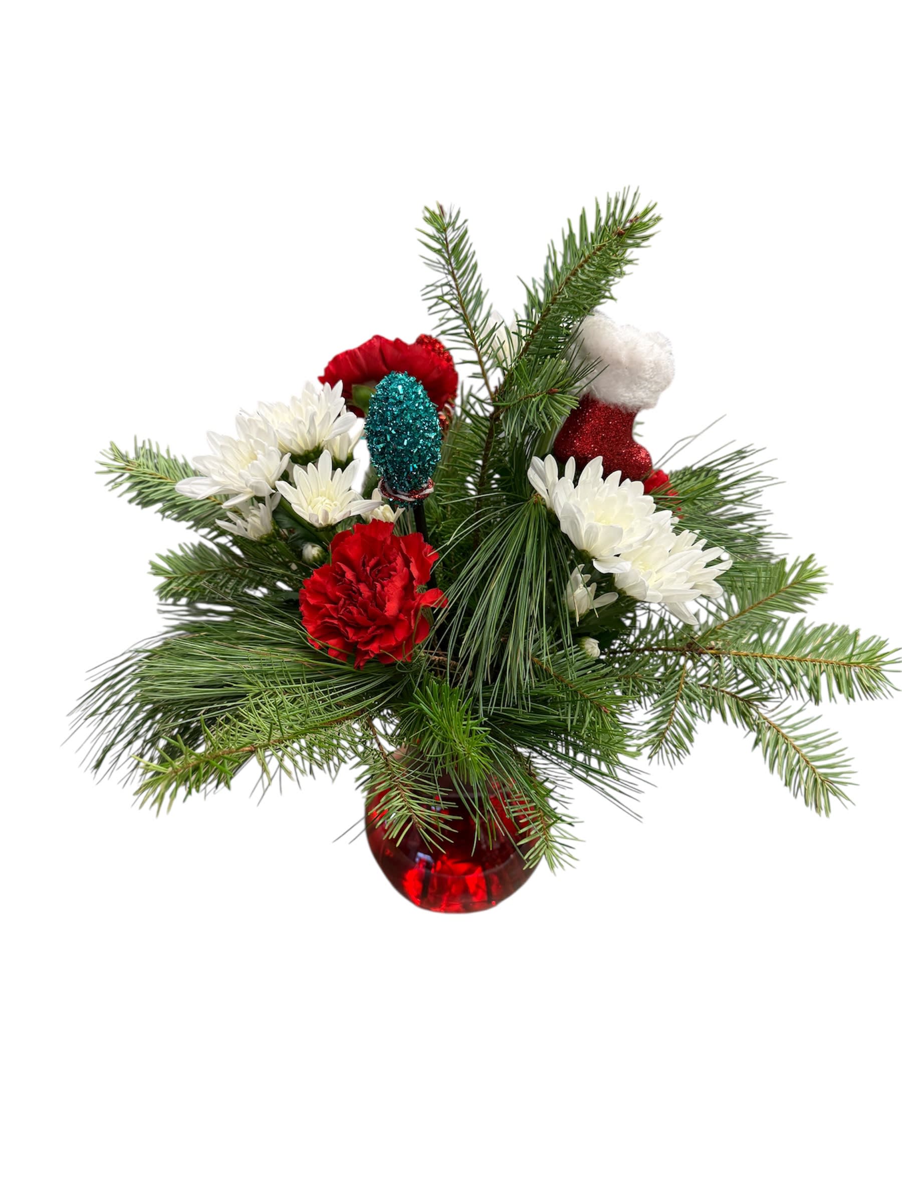Merry and Bright Arrangement Flower Bouquet