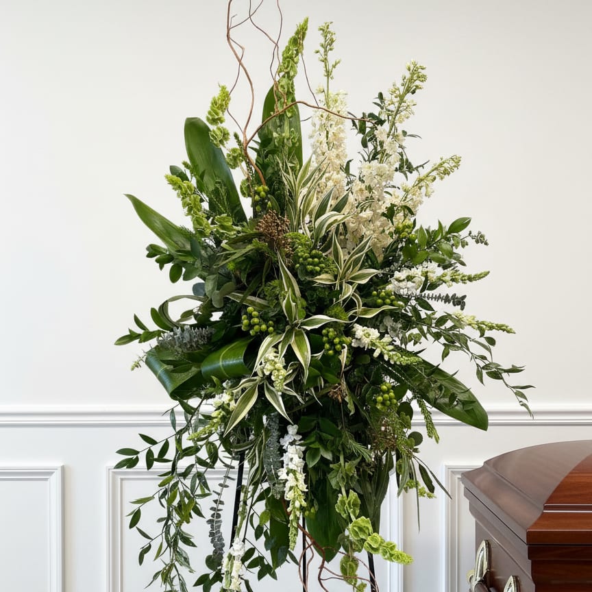 Peaceful Memories Standing Spray