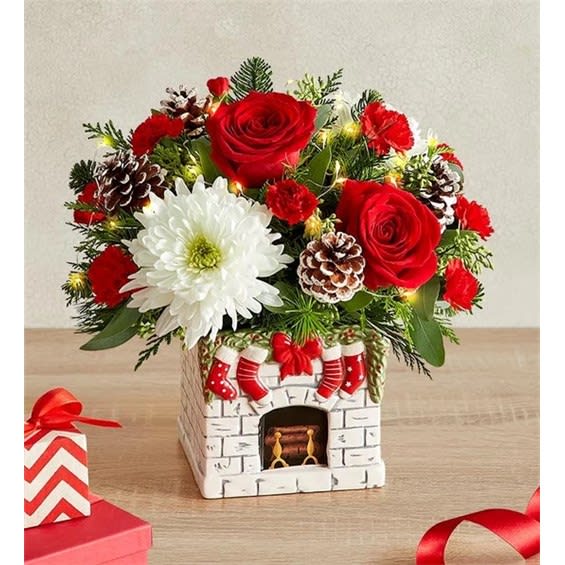 The Stockings Were Hung Mantel™ Arrangement