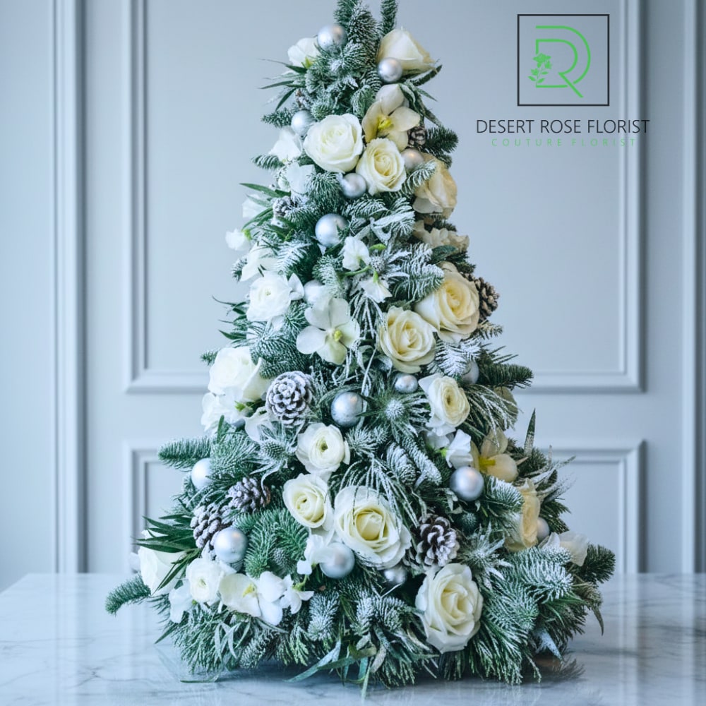 Winter Evergreen Tree