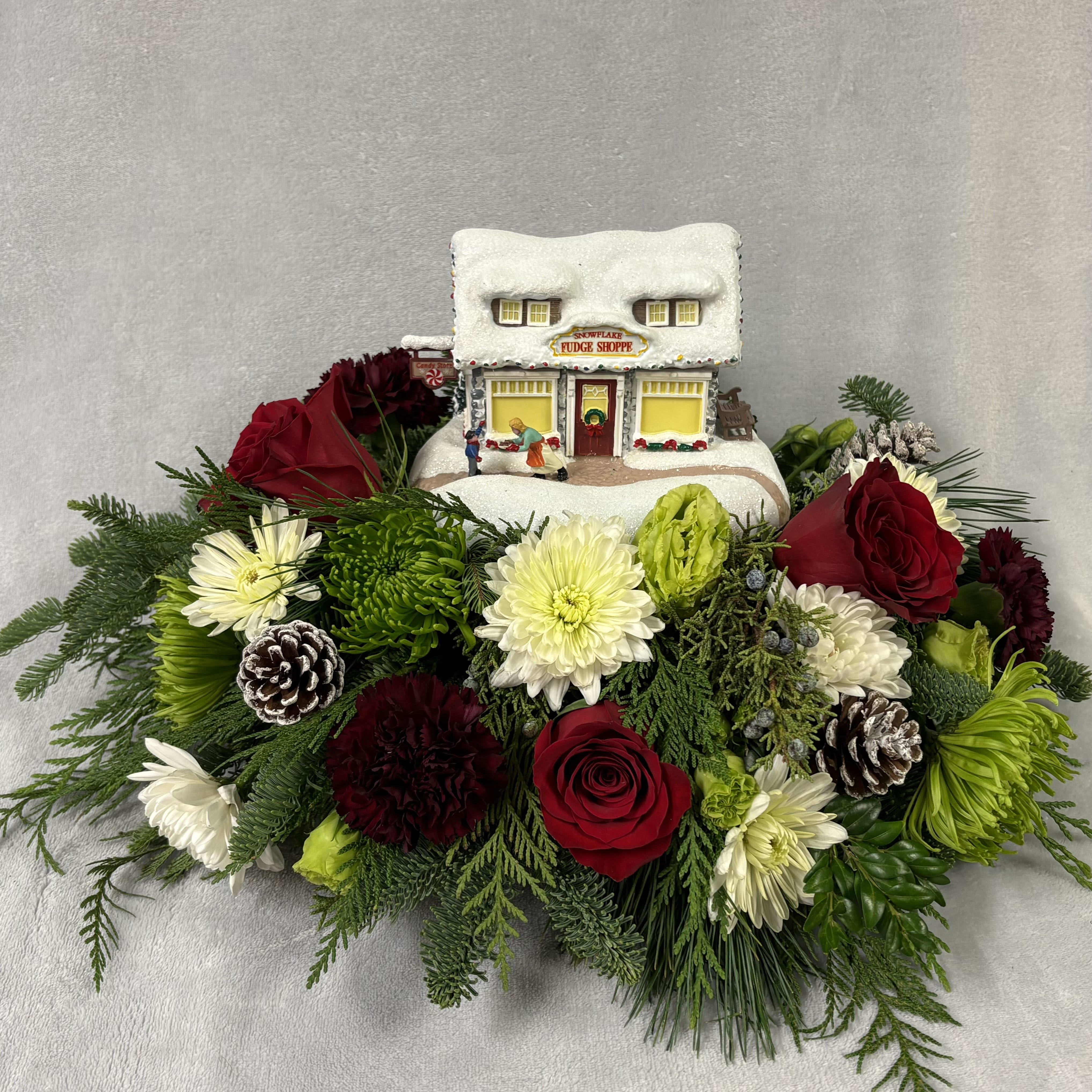 Thomas Kinkade Collectable Centerpiece Flower Bouquet