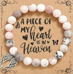 Pink A Piece of my heart Bracelet