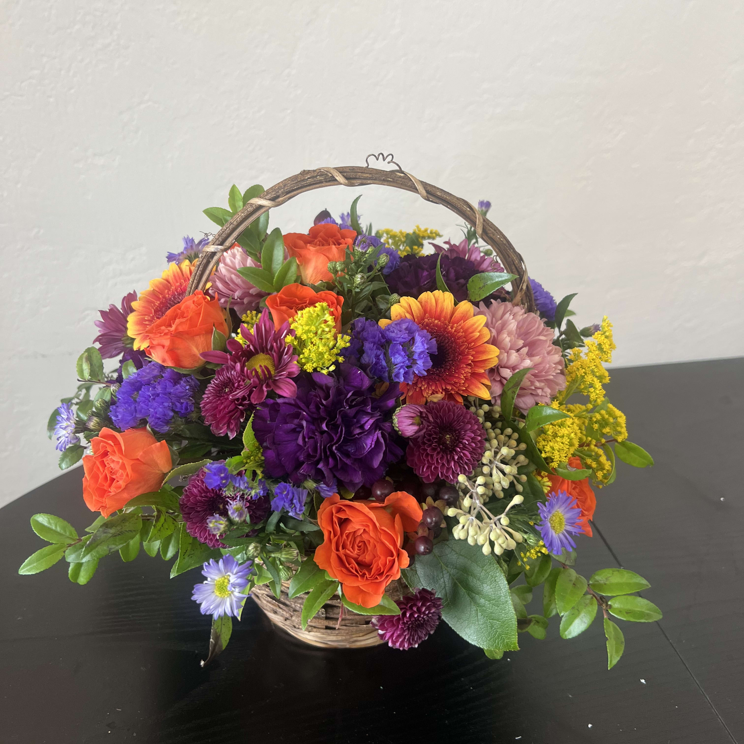 Bright basket Flower Bouquet
