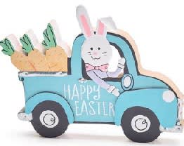 Easter Truck Decor