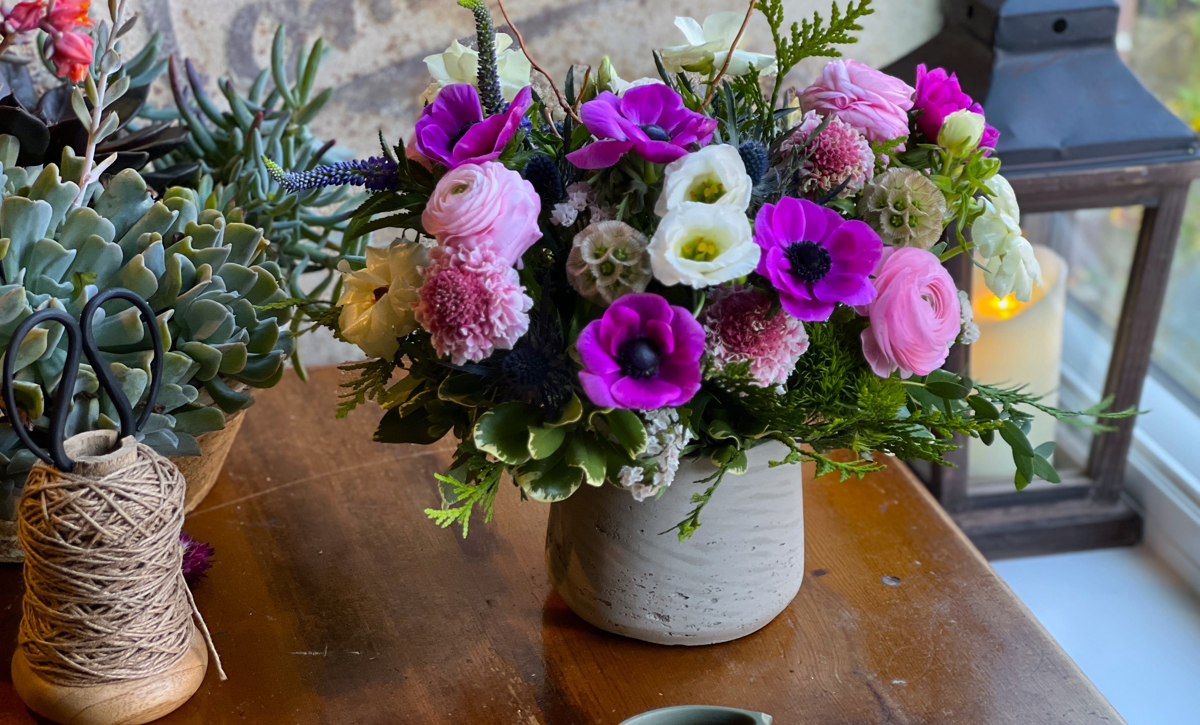 Standard Monthly Floral Arrangement Flower Bouquet