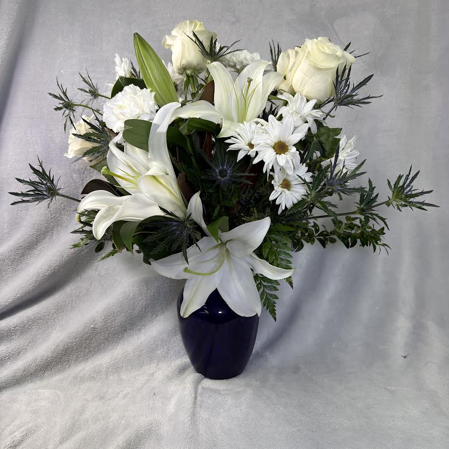 Chasing Winter Blues Flower Bouquet