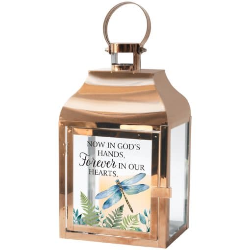 In Our Hearts Lantern Flower Bouquet