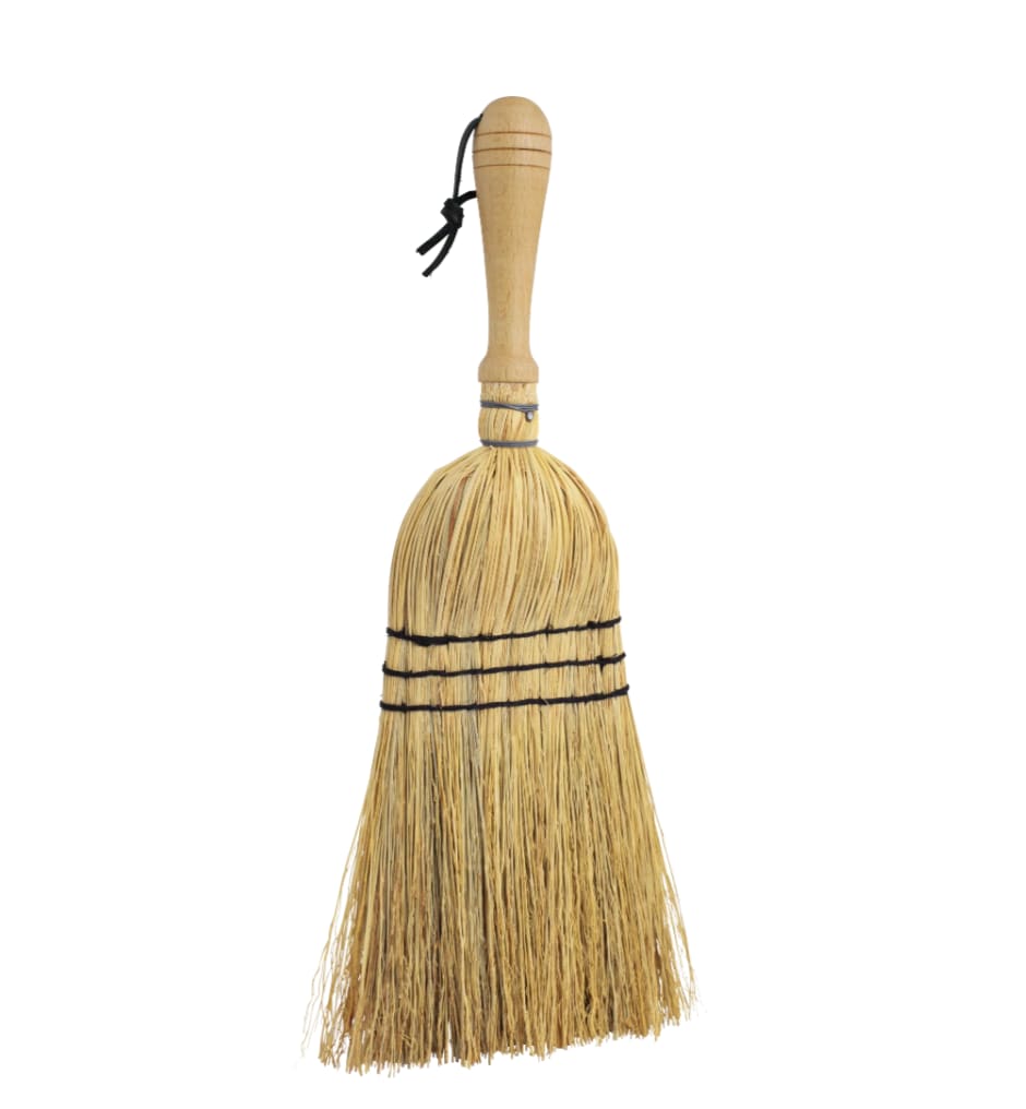 Rice straw hand brush