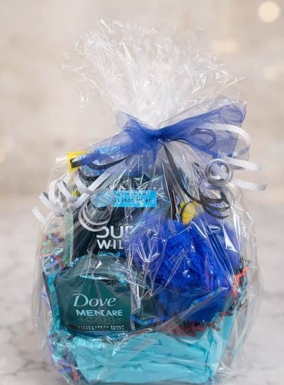 Men's Self Care baskets Flower Bouquet