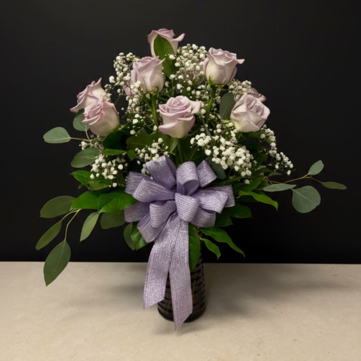 Lavender Roses Flower Bouquet