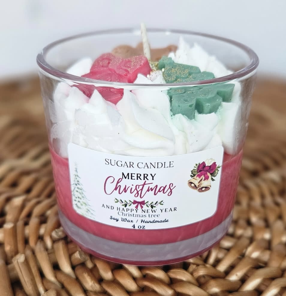 Merry Christmas 4oz Flower Bouquet