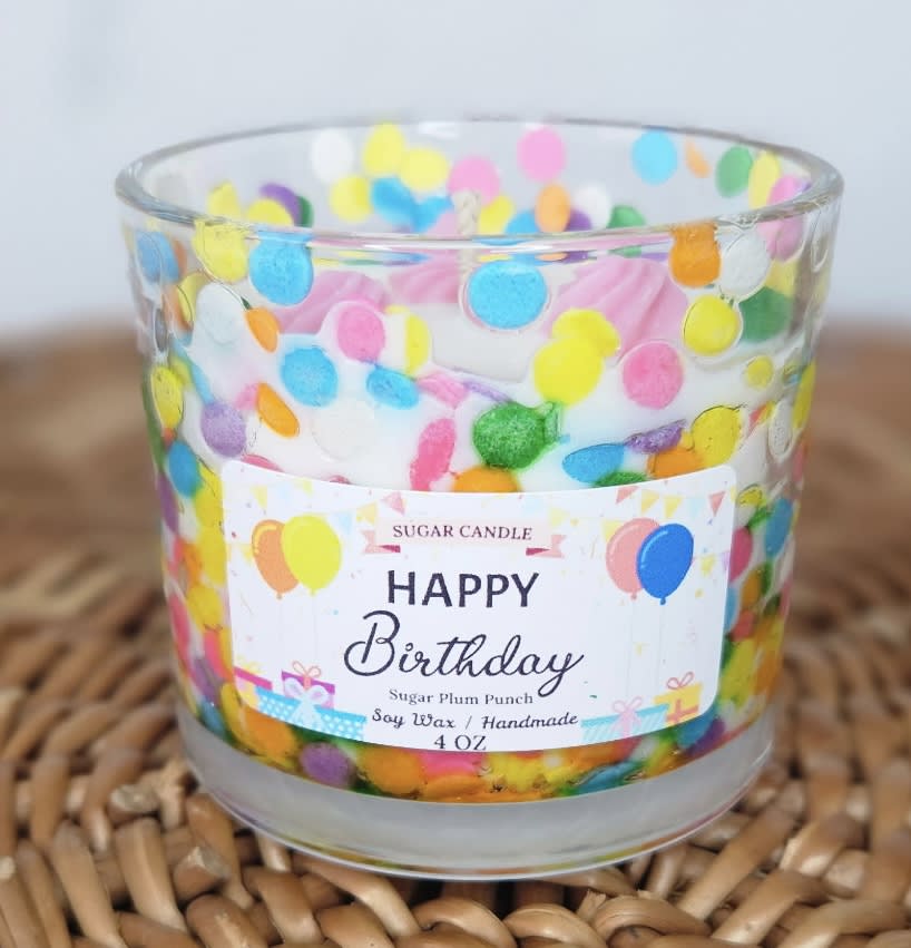 Happy Birthday 4 oz Flower Bouquet