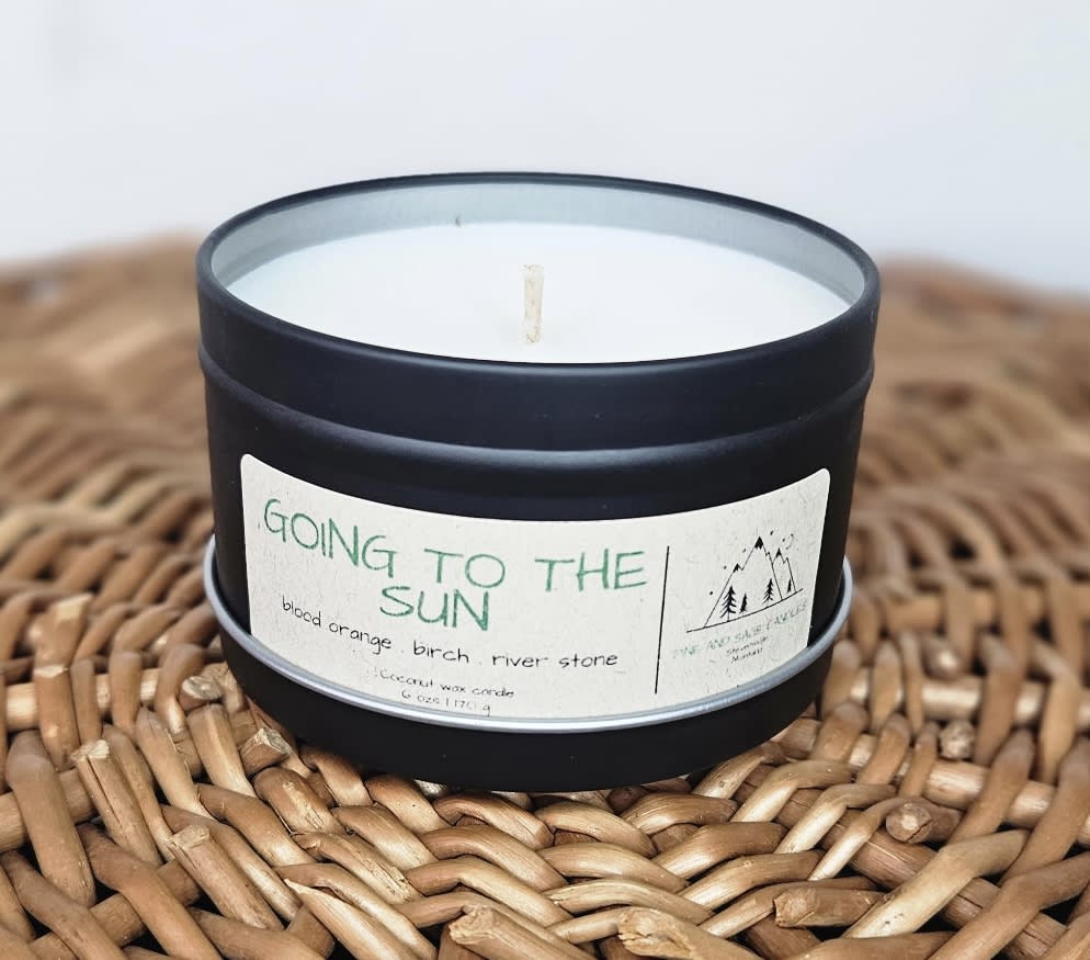 Going to the Sun 6 oz Tin Flower Bouquet