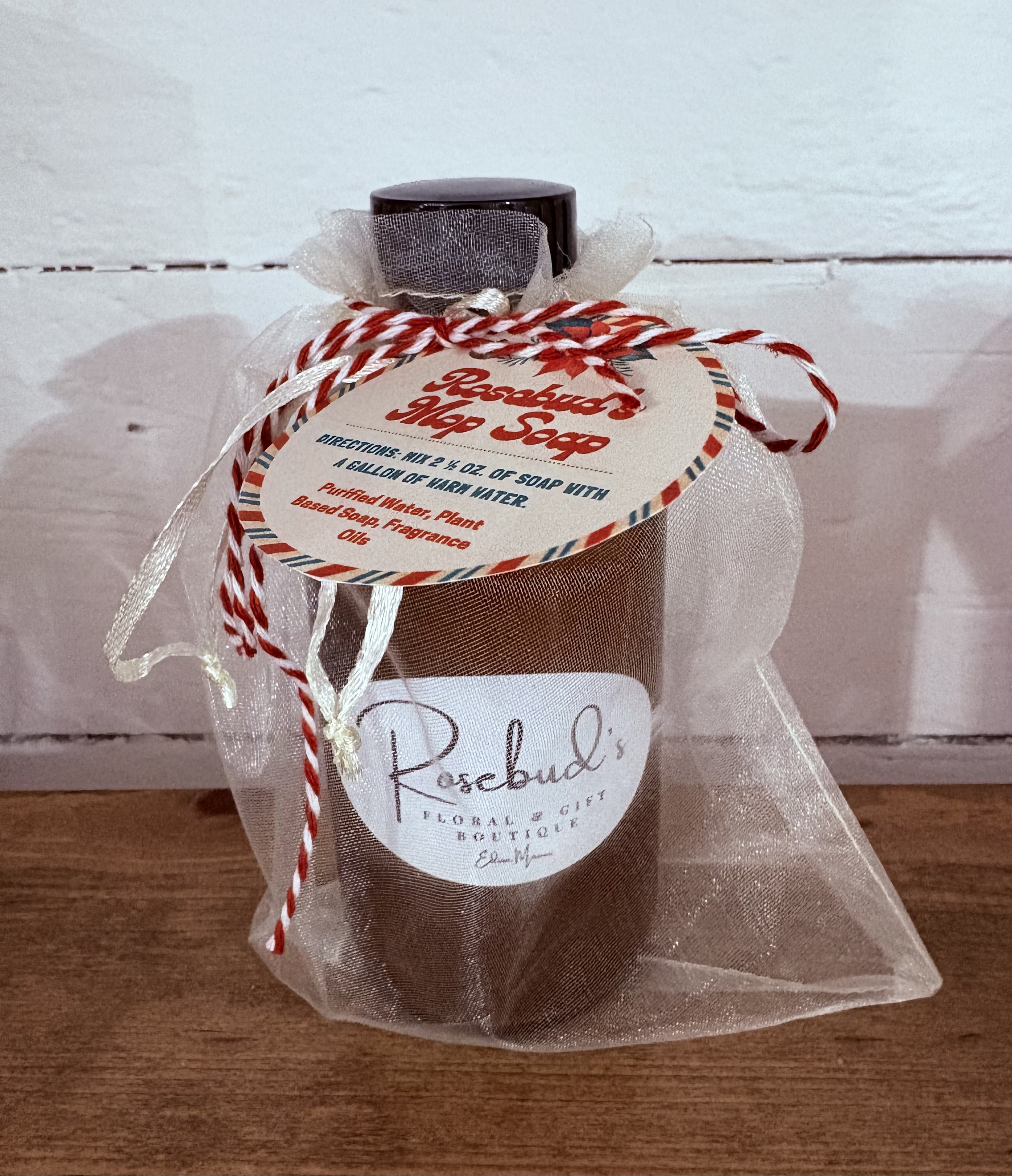 Rosebud's Mop Soap Flower Bouquet