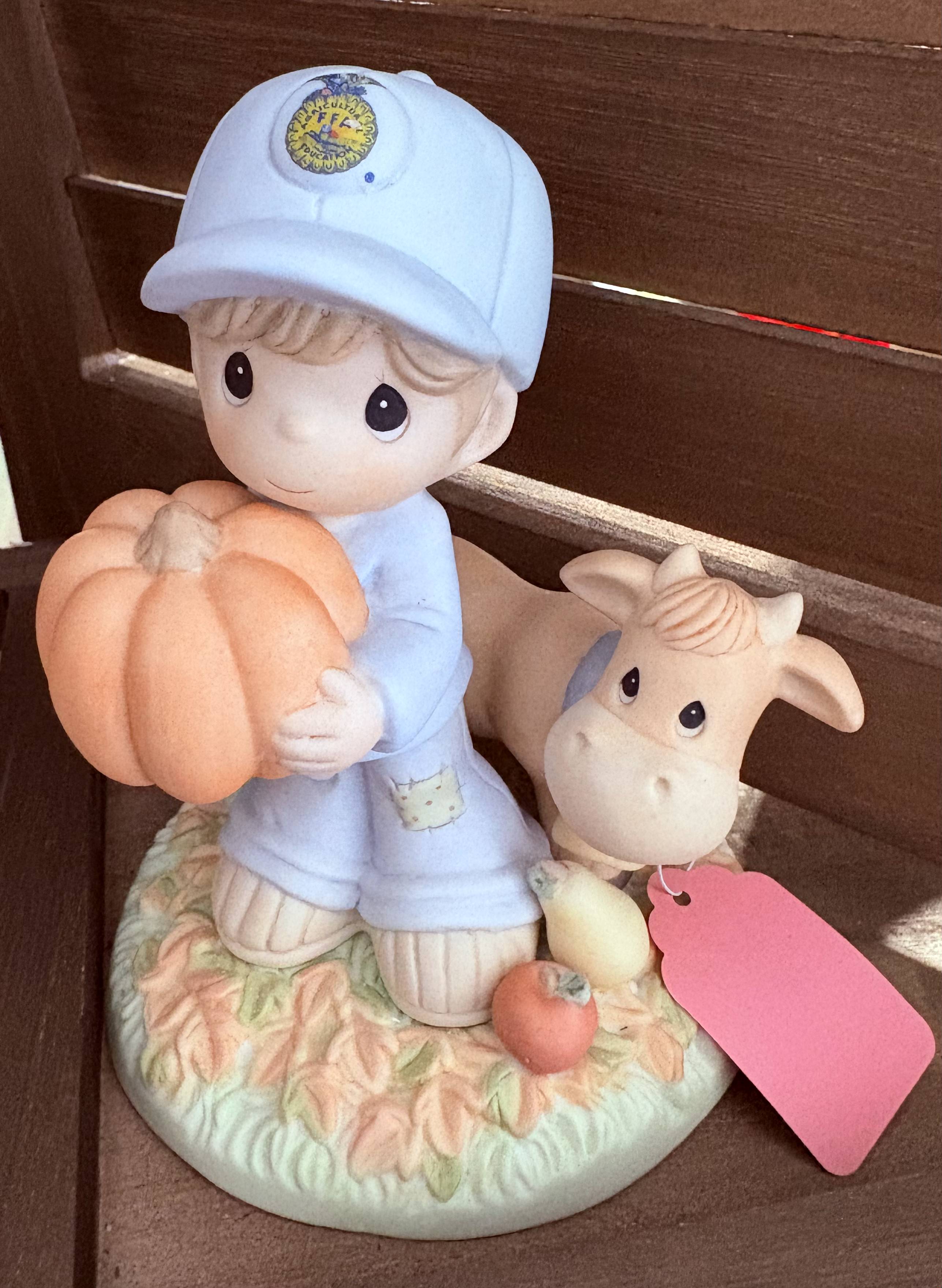 FFA Precious Moments- Boy  Flower Bouquet