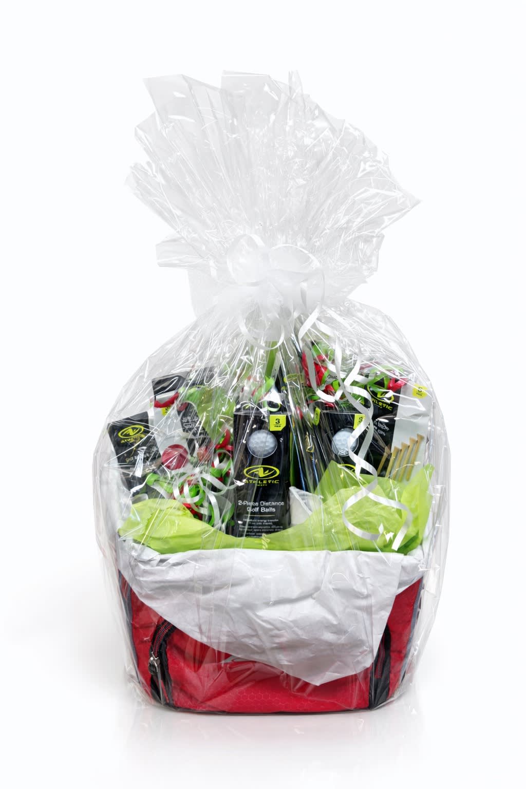 Golf Basket Flower Bouquet