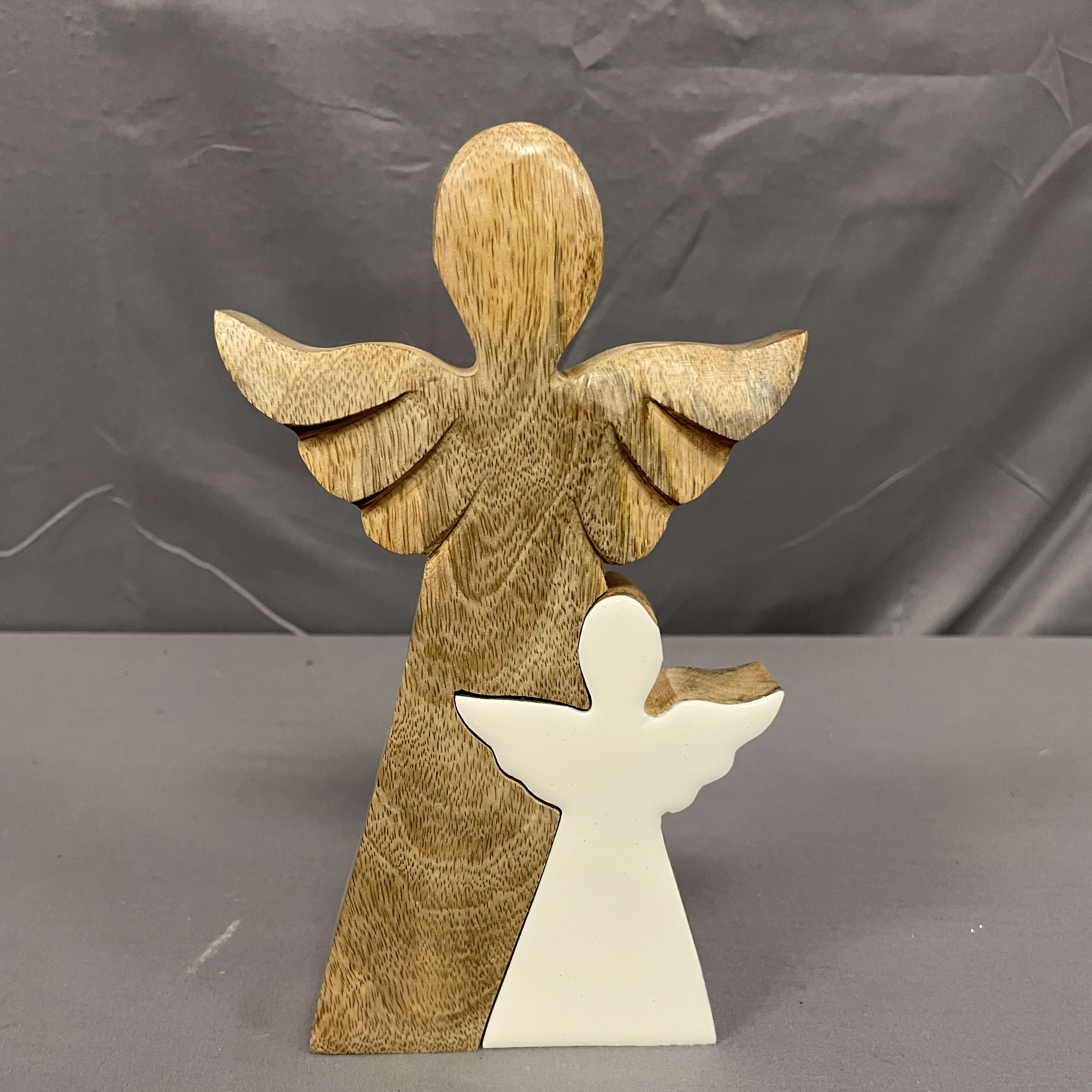 3D Wooden Angel