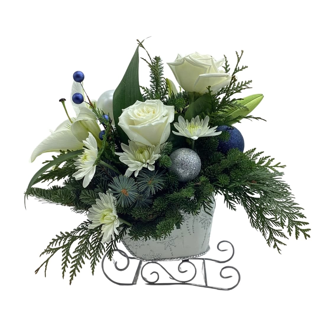 Sleigh Fun Flower Bouquet