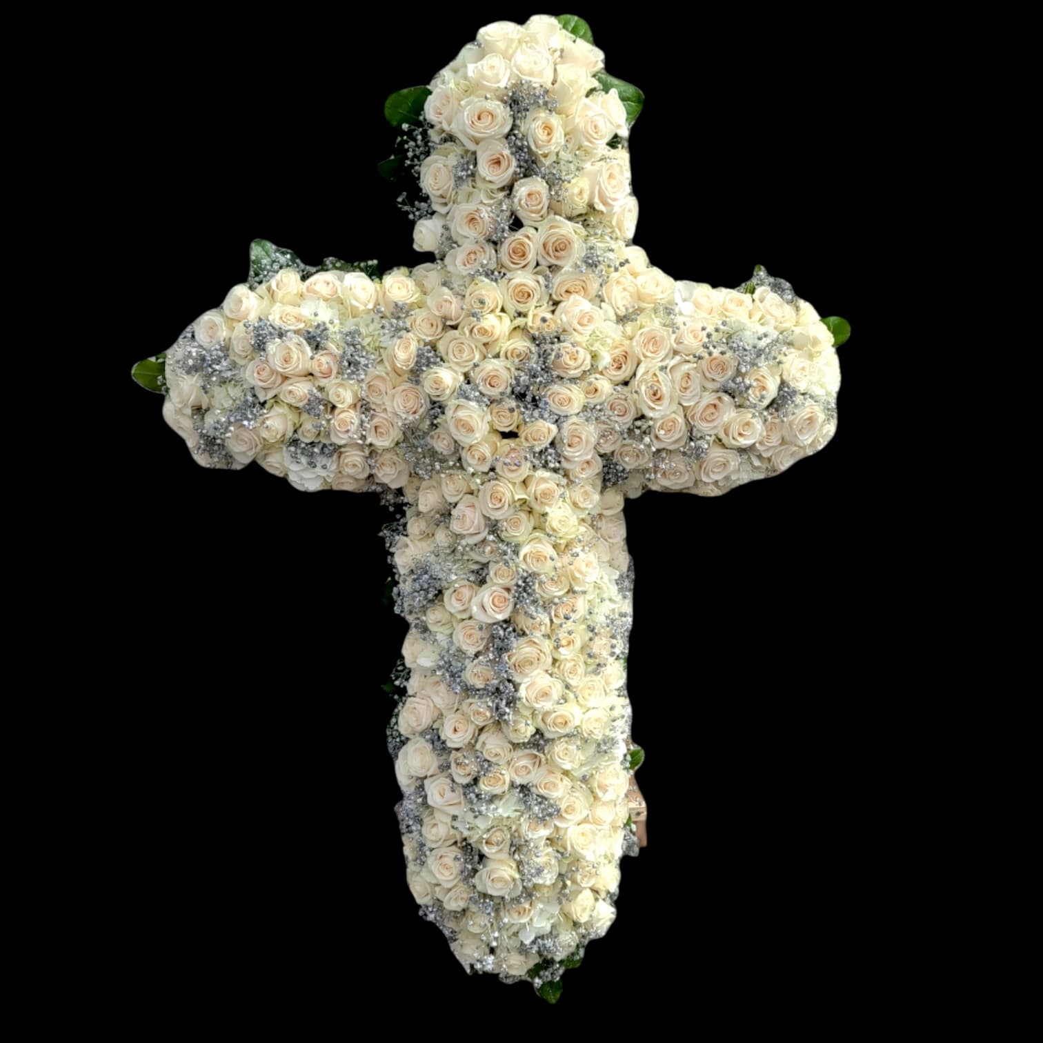 WHITE & SILVER CROSS