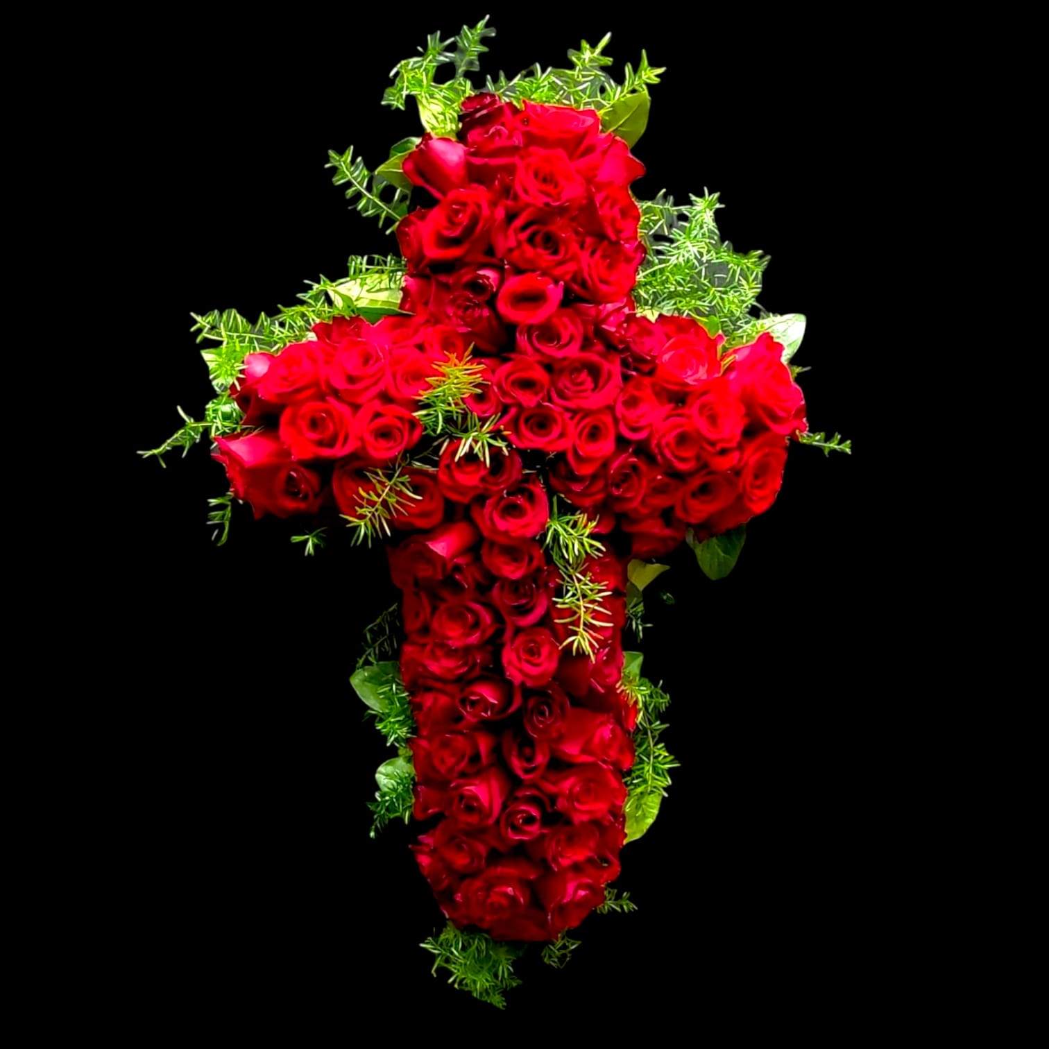 RED CROSS STANDING SPRAY