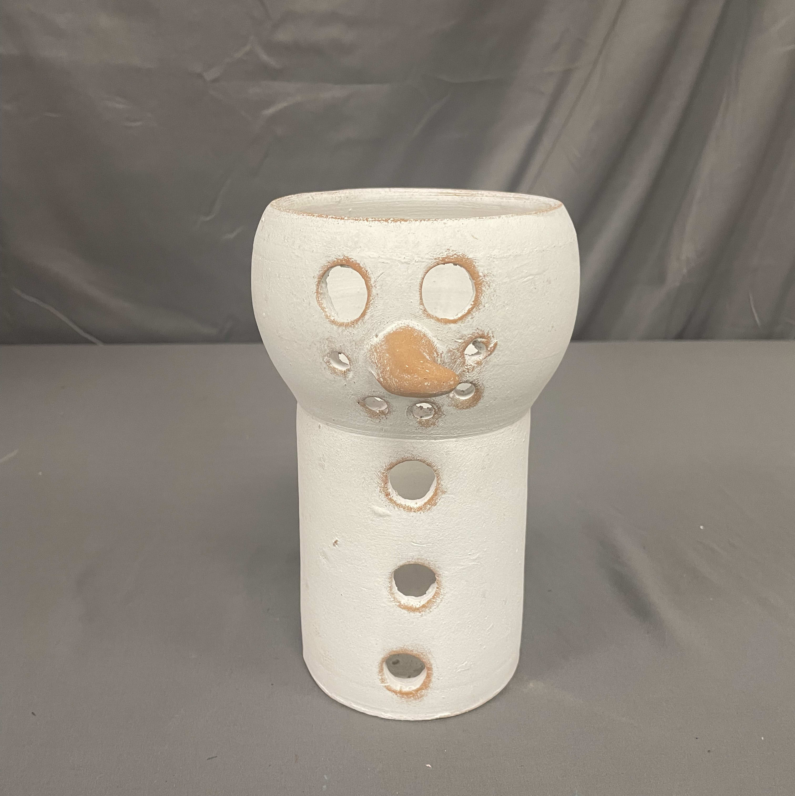 Snowman Luminary