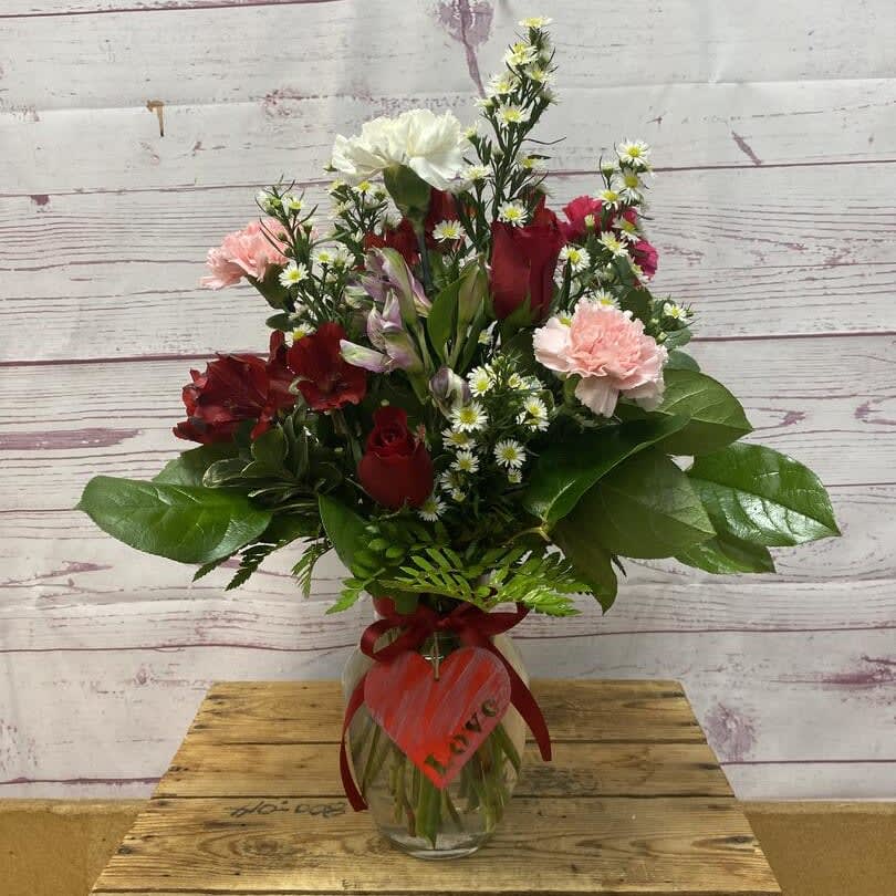 Sweetheart Blooms Flower Bouquet