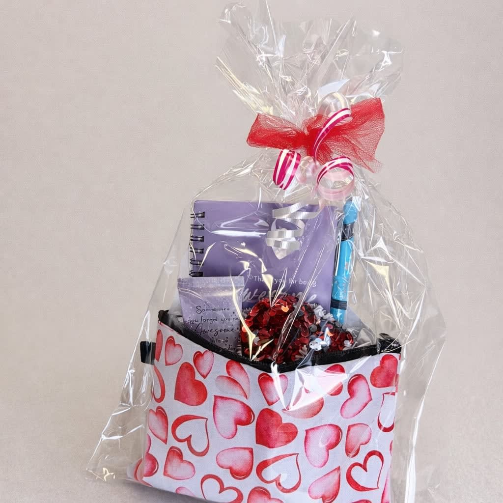Love Notes Gift bag Flower Bouquet